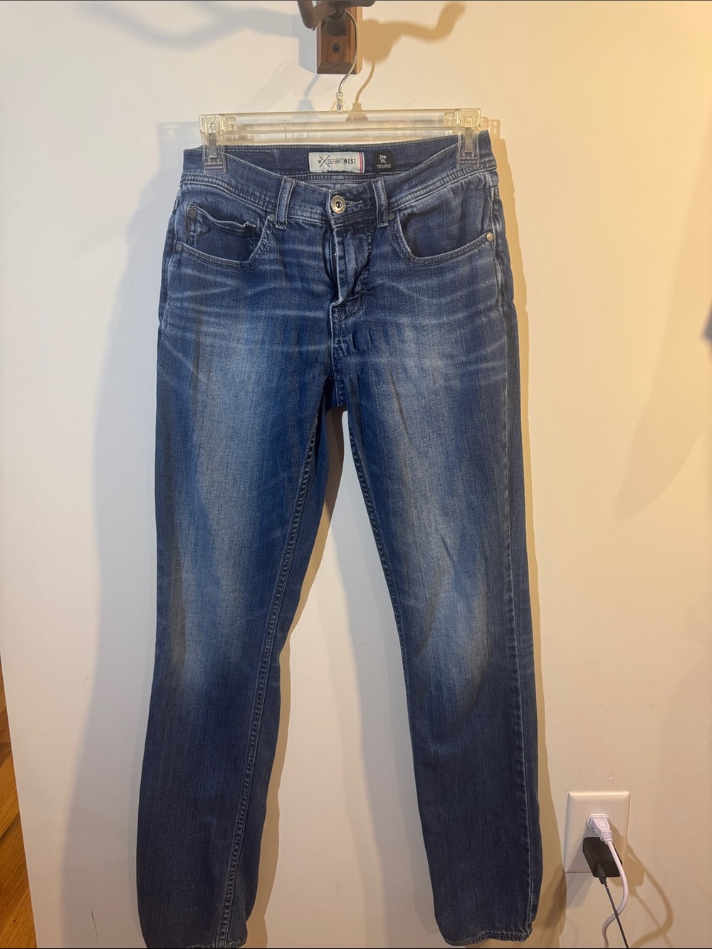 Men’s Skinny Jeans in Medium Blue Wash